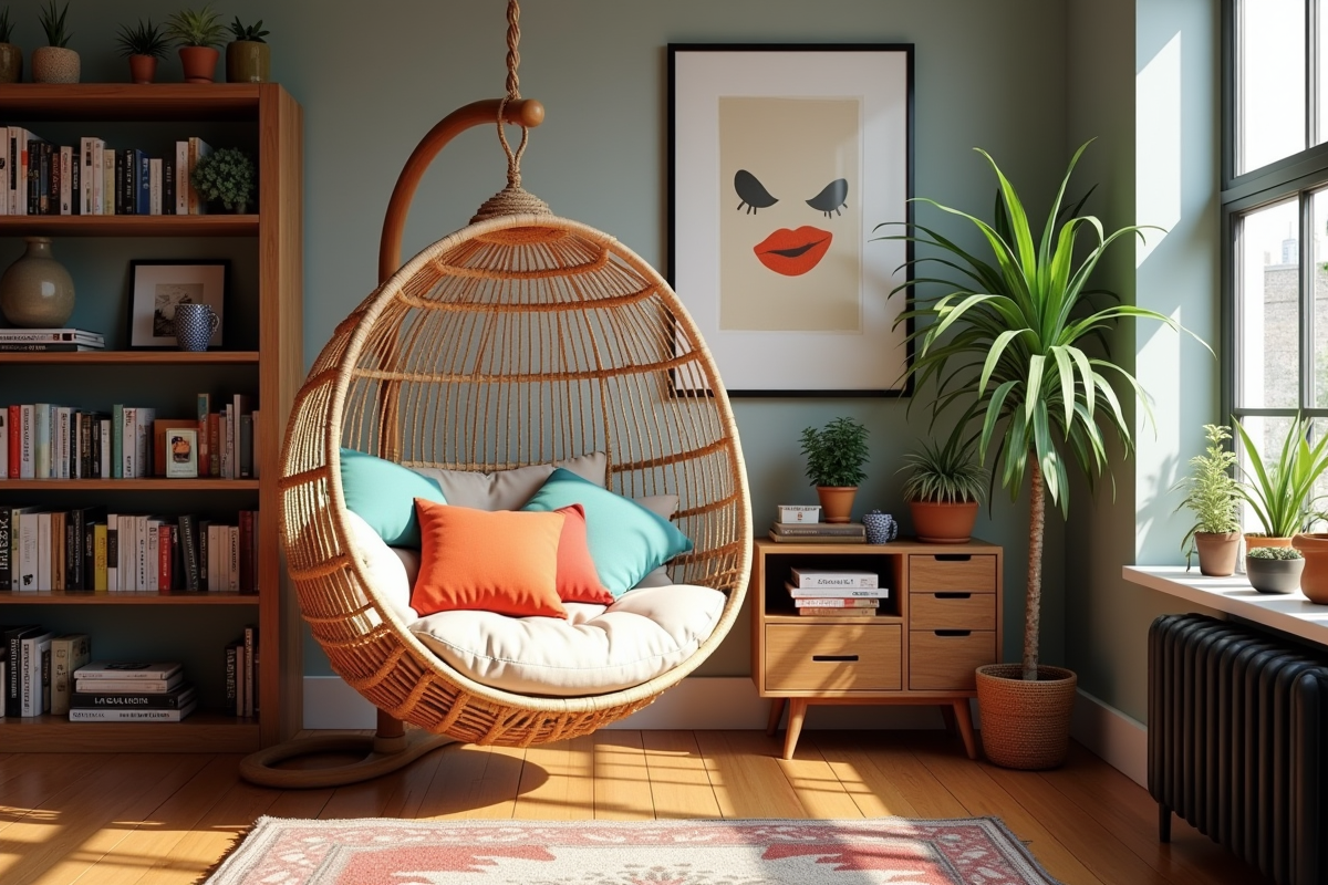 fauteuil suspendu