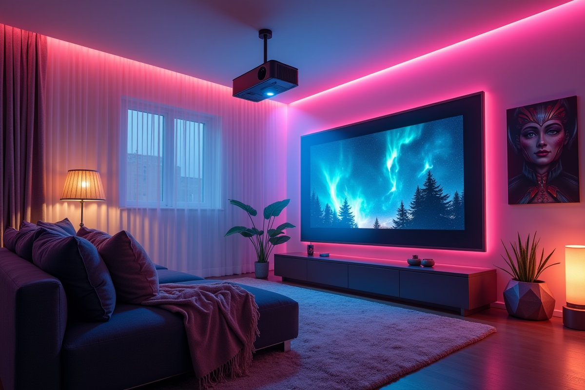 projecteur iot